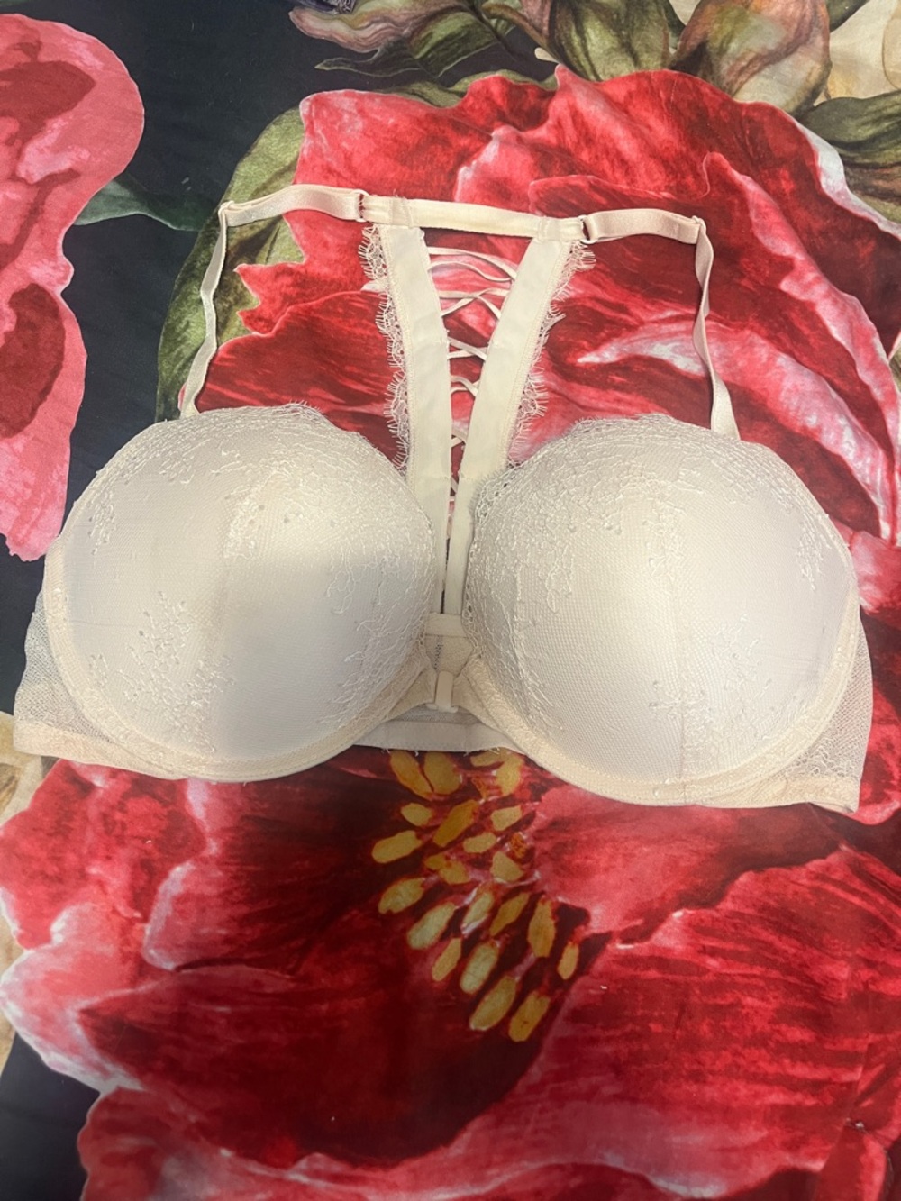 Victoria's Secret Very sexy pushup corset racer back bra 36d